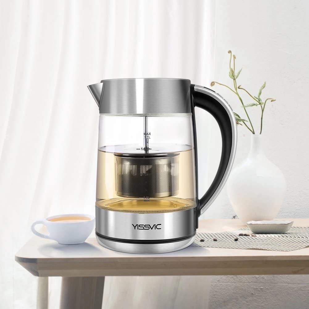 YISSVIC Electric Kettle Electric Tea Kettle with Temperature Control