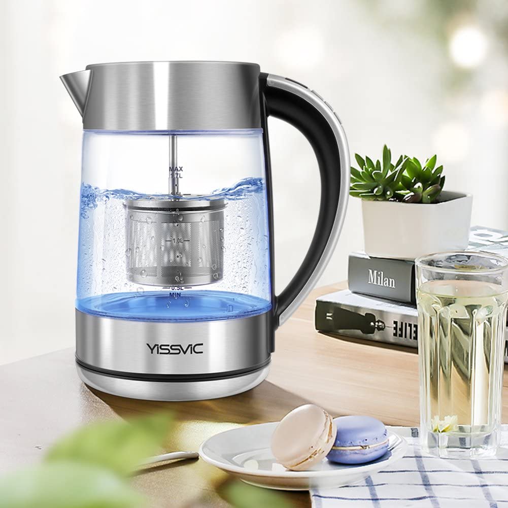 YISSVIC Electric Kettle Electric Tea Kettle with Temperature Control