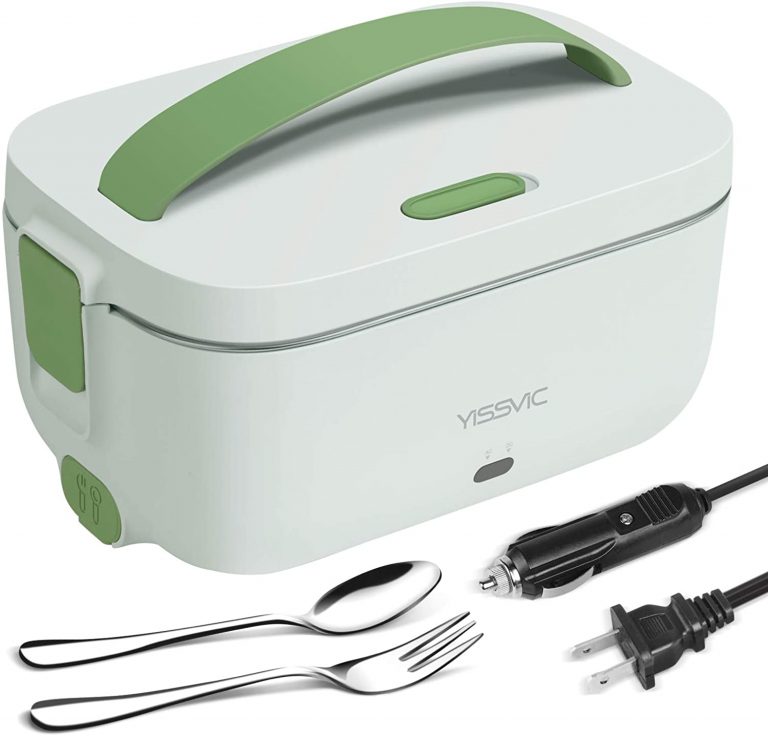 YISSVIC Electric Lunch Box for Car/Truck and Work 12V 24V 110V Portable