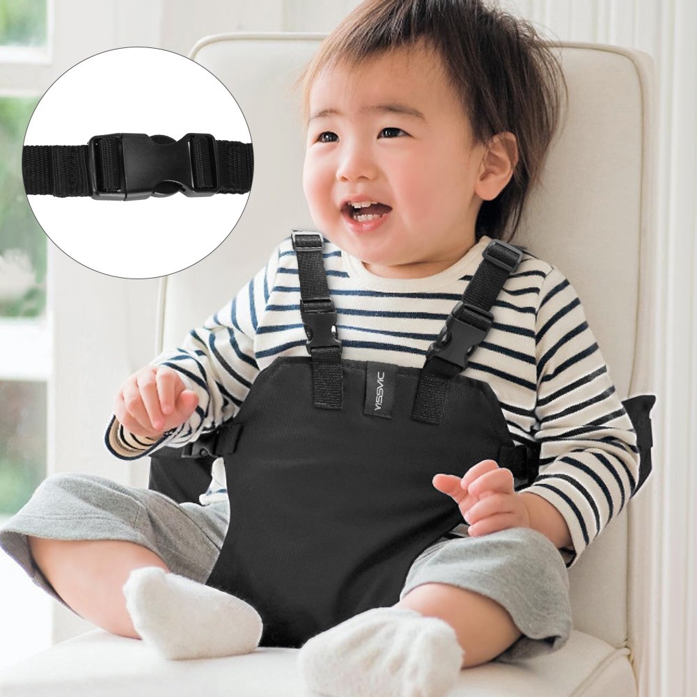 HEALLILY Baby Chair Belt Portable Seat Belt Multi Functional Seat Strap Harness Belt for Infant Newborn Feeding 