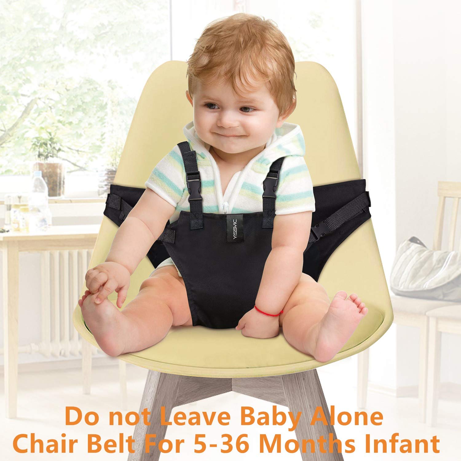 Baby portable high chair seat safety belt foldable sacking dinning seat belts 